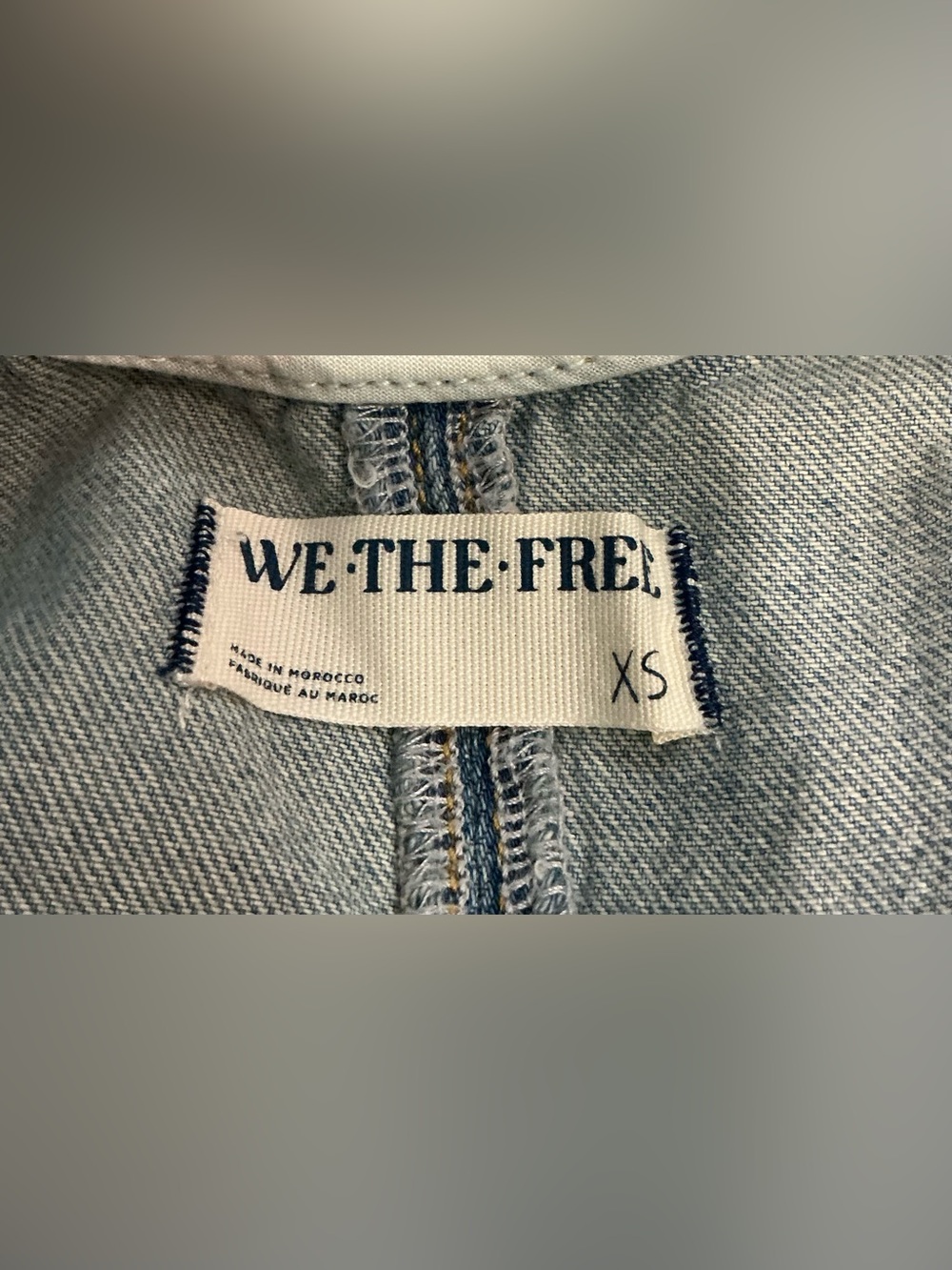 NWT Free People High Roller Denim Shortalls Size XS Bright Eyes Blue Overalls - Picture 6 of 7